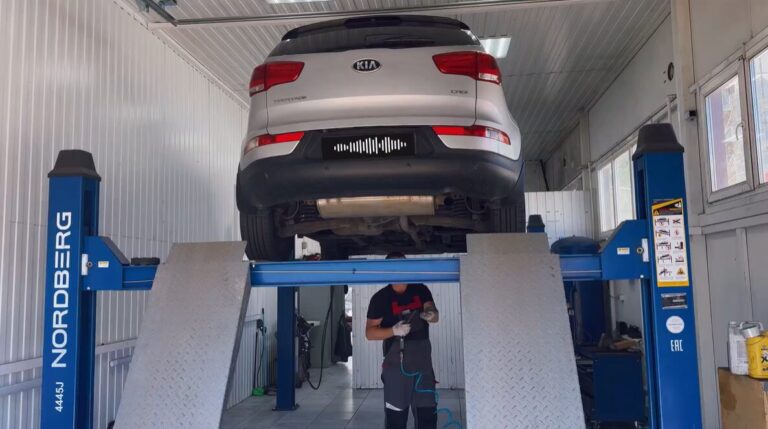 Как ремонтируют кардан от Kia Sportage