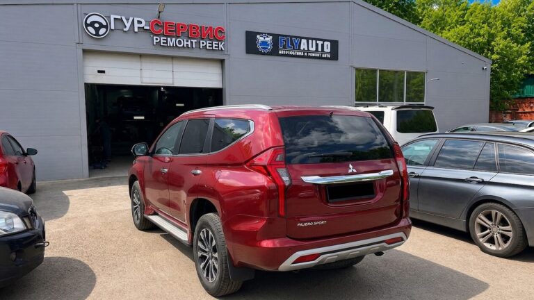 Замена крестовин карданного вала Mitsubishi Pajero Sport в Брянске — с балансировкой