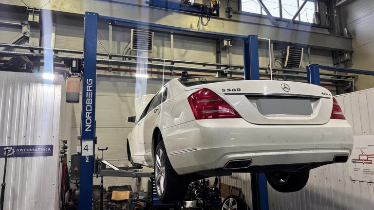 Диагностика карданного вала Mercedes S‑Class 2011 в Брянске