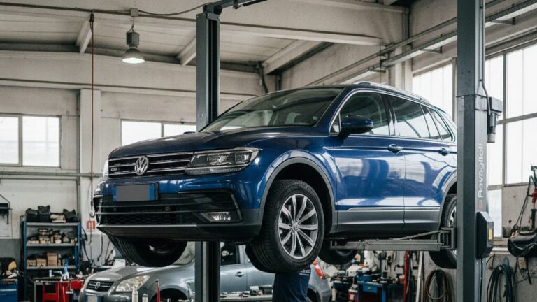 Замена подвесного подшипника карданного вала Volkswagen Tiguan в Брянске — убрали вибрацию с балансировкой